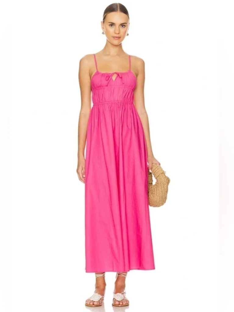 L Space Cordova Pink Maxi Dress Size S